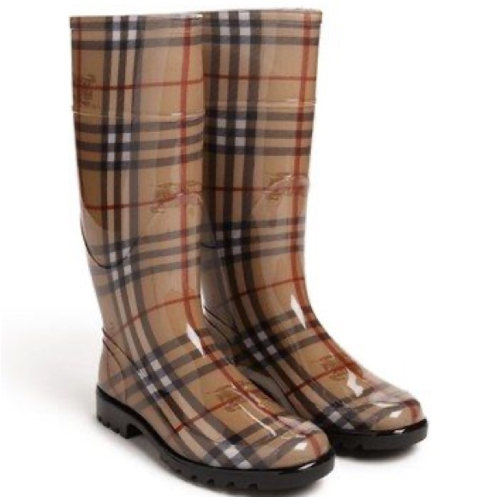 Burberry Tall Rain Boot